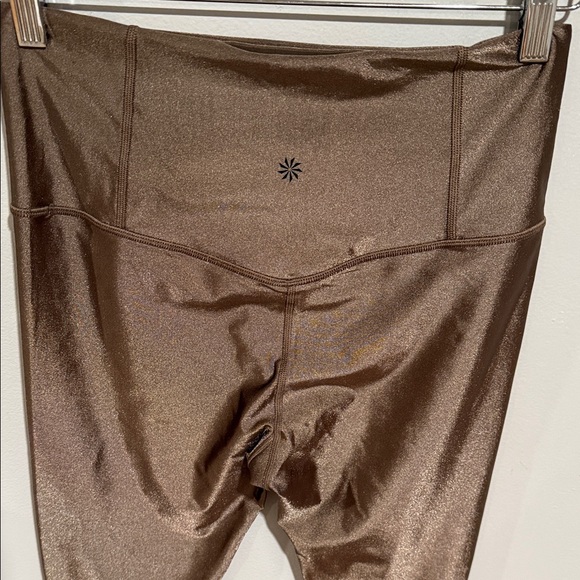 Athleta Pants - Athleta Shimmering Bronze Leggings